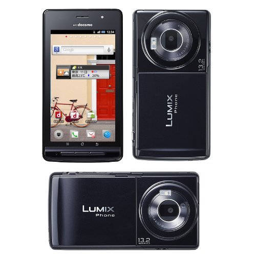 Amazon | LUMIX Phone P-02D docomo [Black] | スマートフォン本体 通販